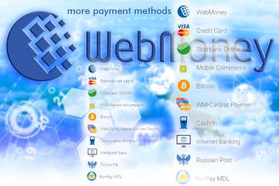 Больше методов оплаты через WebMoney